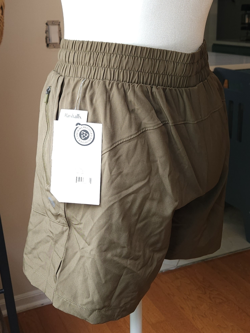 Mondetta Dark Olive Outdoor Project Shorts